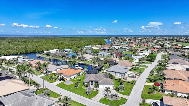1801 Los Alamos Dr, Punta Gorda, FL 33950 - aerial perspective of suburban area with a large body of water