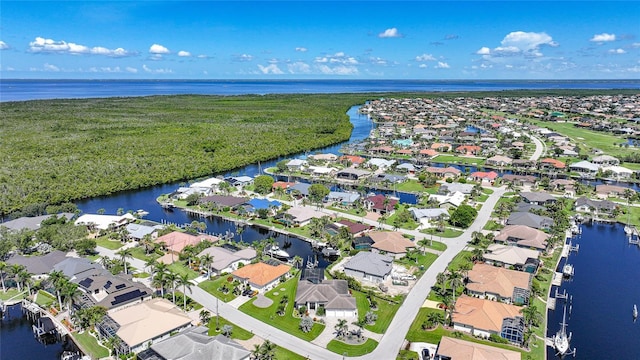 1801 Los Alamos Dr, Punta Gorda, FL 33950 - aerial perspective of suburban area with a nearby body of water
