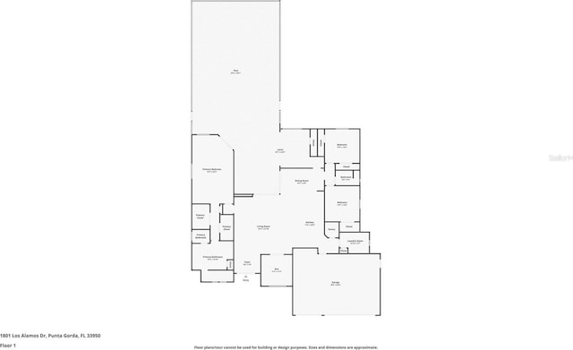 1801 Los Alamos Dr, Punta Gorda, FL 33950 - view of property floor plan