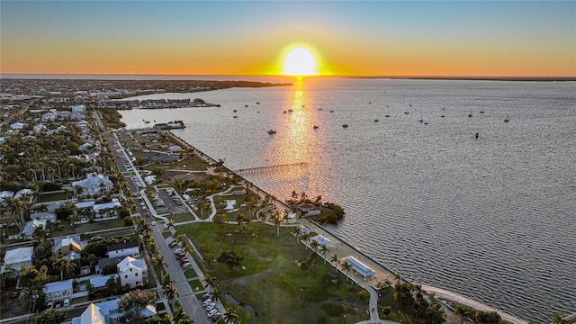 1801 Los Alamos Dr, Punta Gorda, FL 33950 - aerial overview of property's location with a large body of water