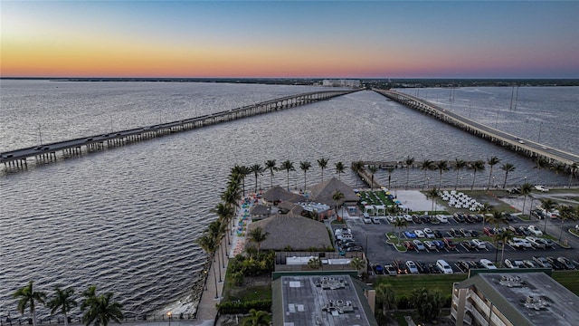 1801 Los Alamos Dr, Punta Gorda, FL 33950 - bird's eye view of a notable bridge and a nearby body of water