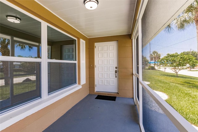 444 Edgewood Rd, Venice, FL 34293 - view of unfurnished sunroom