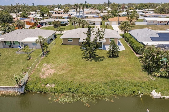 444 Edgewood Rd, Venice, FL 34293 - aerial view of residential area with a large body of water
