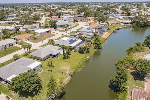 444 Edgewood Rd, Venice, FL 34293 - aerial view of residential area featuring a nearby body of water