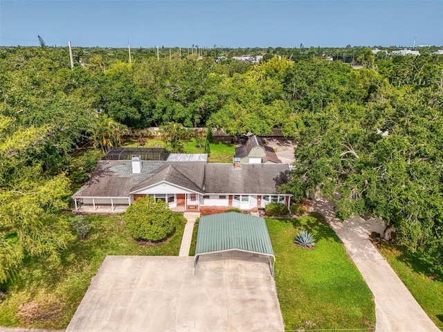 4511 Wilkinson Rd, Sarasota, FL 34233 - view from above of property