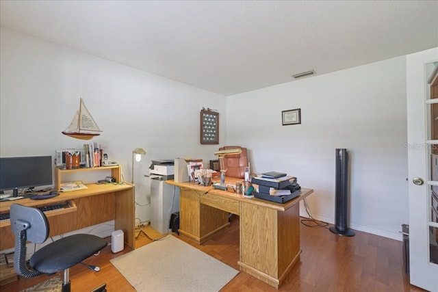 3322 Hampton St, Port Charlotte, FL 33948 - office with wood finished floors