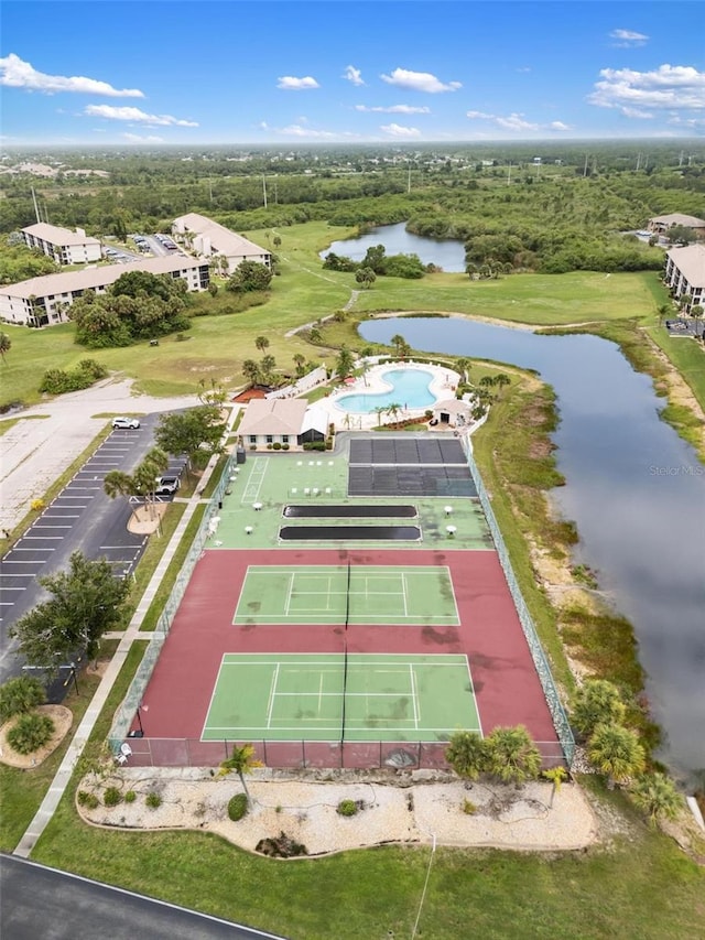175 Kings Hwy Unit 625, Punta Gorda, FL 33983 - drone / aerial view of a large body of water and a pool