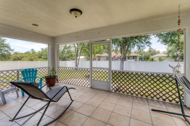 7280 Muncey Rd, North Port, FL 34291 - view of unfurnished sunroom