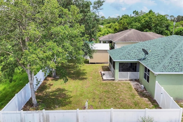 7280 Muncey Rd, North Port, FL 34291 - view of fenced backyard