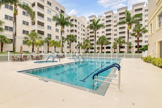 3730 Cadbury Cir Unit 616, Venice, FL 34293 - community pool with a patio area