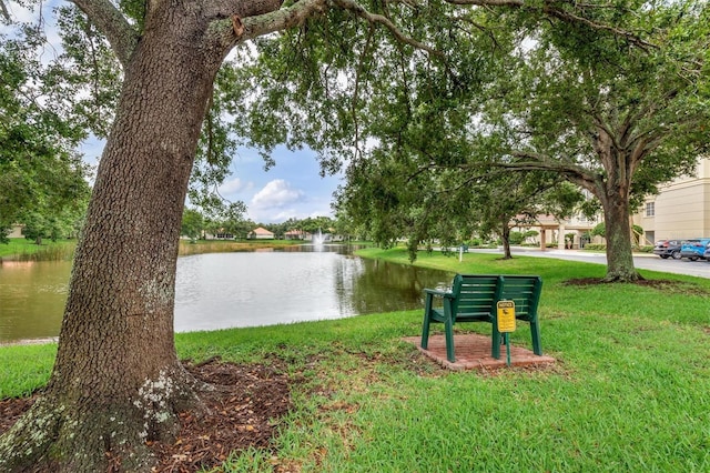 3730 Cadbury Cir Unit 616, Venice, FL 34293 - view of home's community featuring a water view and a yard