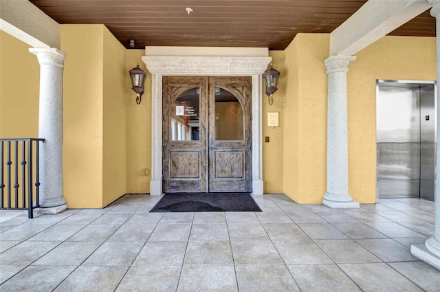 90 Vivante Blvd Unit 202, Punta Gorda, FL 33950 - property entrance with elevator and stucco siding