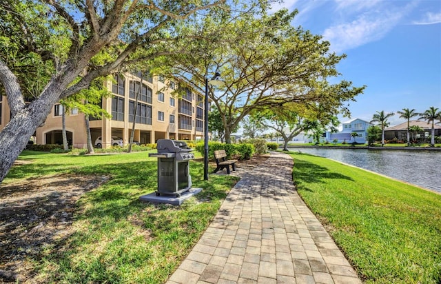 90 Vivante Blvd Unit 202, Punta Gorda, FL 33950 - view of home's community featuring a water view and a yard