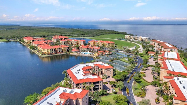 90 Vivante Blvd Unit 202, Punta Gorda, FL 33950 - drone / aerial view of apartment complex / building and a nearby body of water