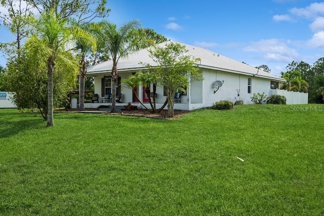 7424 Acorn Blvd, Punta Gorda, FL 33982 - back of property with stucco siding