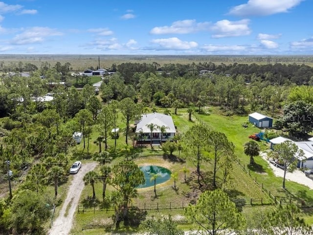 7424 Acorn Blvd, Punta Gorda, FL 33982 - view of property location with a heavily wooded area and a nearby body of water