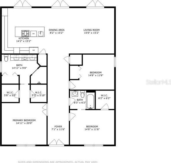 7424 Acorn Blvd, Punta Gorda, FL 33982 - property floor plan