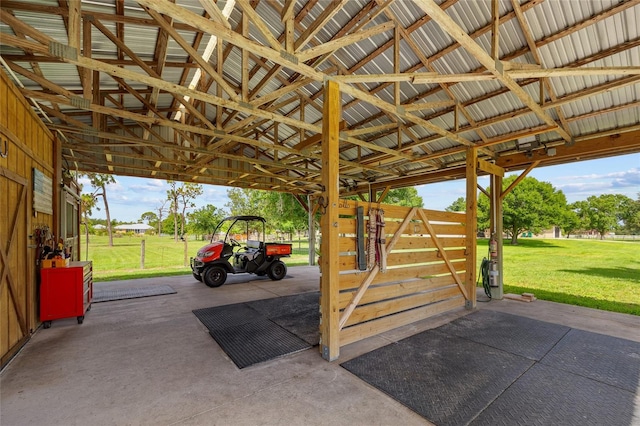 5221 Blackjack Cir, Punta Gorda, FL 33982 - view of horse barn
