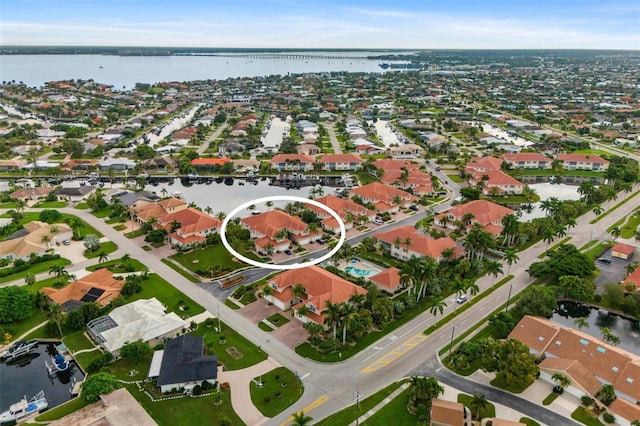 2630 Tarpon Cove Dr Unit 212, Punta Gorda, FL 33950 - view of property location with a large body of water and nearby suburban area