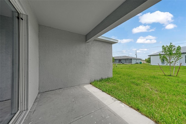2138 Blaser St, Punta Gorda, FL 33980 - view of green lawn with a patio