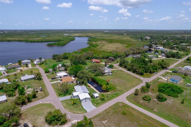 405 Ridgecrest Dr, Punta Gorda, FL 33982 - aerial overview of property's location featuring a nearby body of water and nearby suburban area