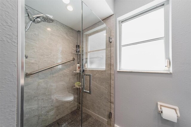 405 Ridgecrest Dr, Punta Gorda, FL 33982 - bathroom featuring a shower stall