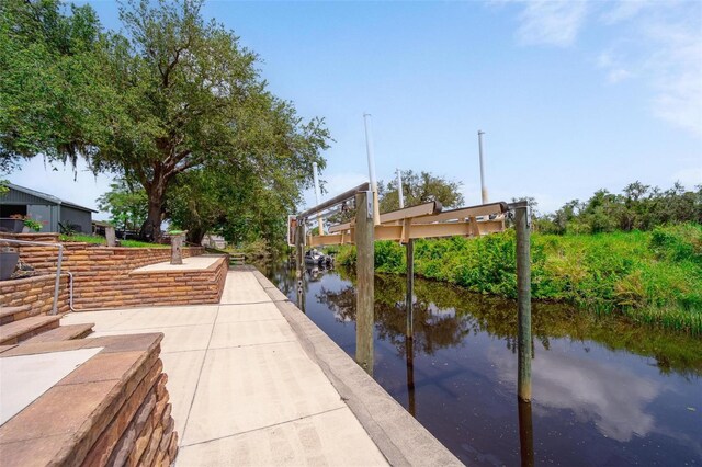 405 Ridgecrest Dr, Punta Gorda, FL 33982 - dock featuring a water view