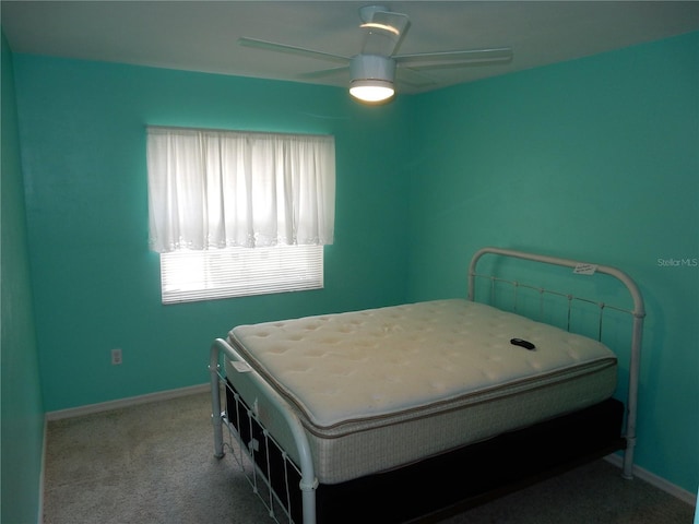 500 Winwood Ct, Port Charlotte, FL 33954 - bedroom with carpet and ceiling fan