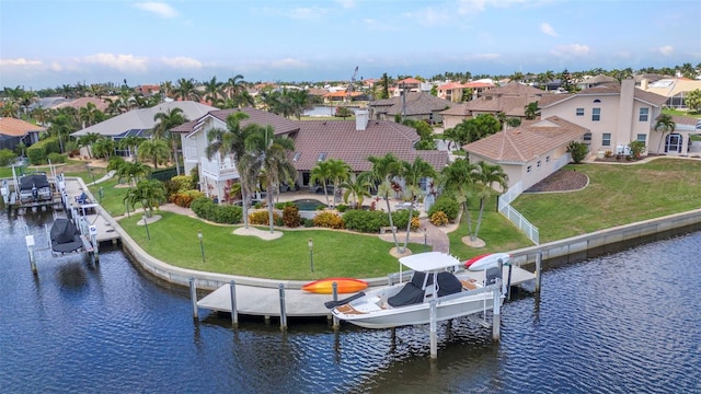 250 Freeport Ct, Punta Gorda, FL 33950 - aerial view of residential area with a nearby body of water