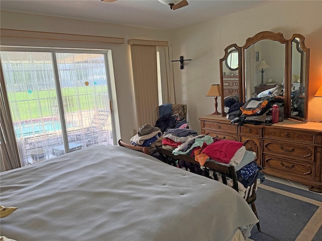 26312 Deep Creek Blvd, Punta Gorda, FL 33983 - bedroom featuring access to exterior