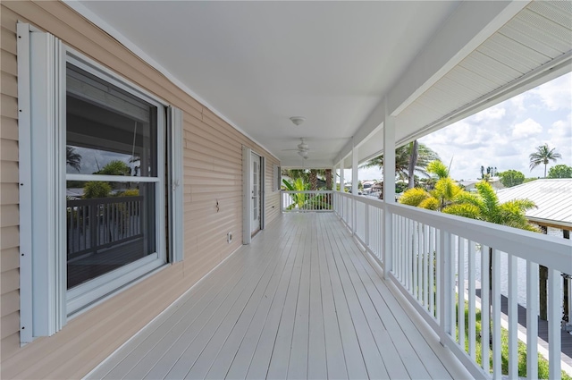 24261 Captain Kidd Blvd, Punta Gorda, FL 33955 - view of wooden terrace