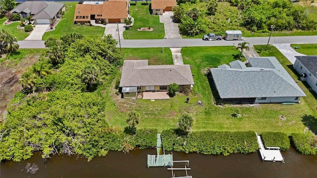 2467 Herron Ter, Port Charlotte, FL 33981 - aerial view of residential area with a nearby body of water