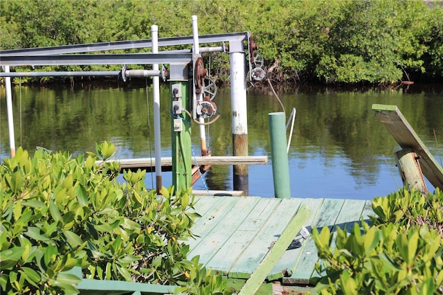 2467 Herron Ter, Port Charlotte, FL 33981 - dock area with a water view