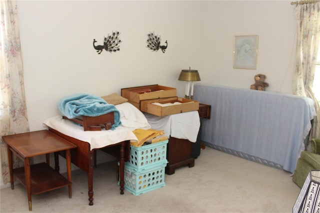 2467 Herron Ter, Port Charlotte, FL 33981 - living area with carpet floors