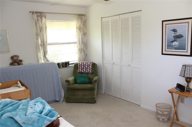 2467 Herron Ter, Port Charlotte, FL 33981 - sitting room featuring carpet