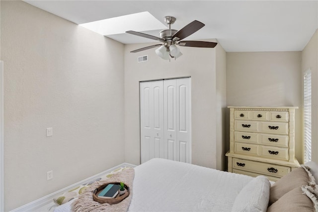 1141 Paraclete Rd, Punta Gorda, FL 33983 - bedroom with a closet and ceiling fan