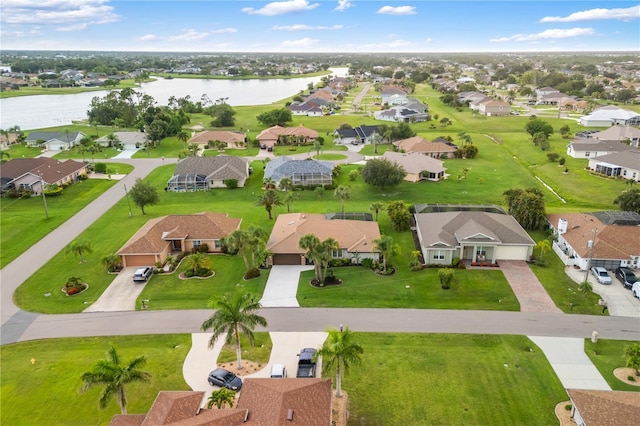 1141 Paraclete Rd, Punta Gorda, FL 33983 - aerial perspective of suburban area with a large body of water