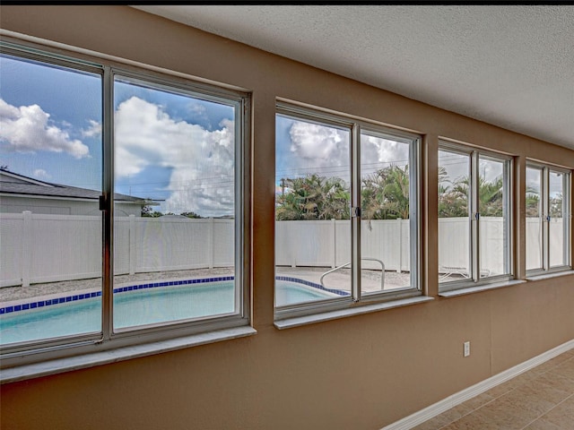 6483 Fabian Rd, North Port, FL 34287 - view of unfurnished sunroom