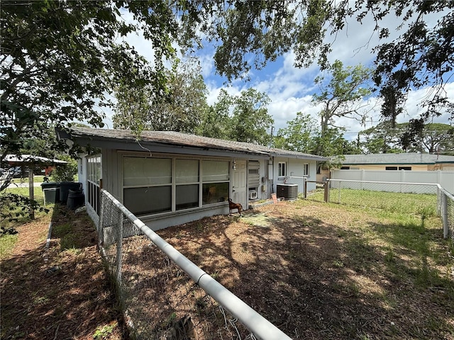2174 Schwalbe Way, Sarasota, FL 34235 - back of house with central AC
