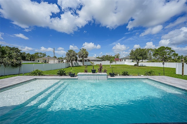 1523 Napoleon Rd, North Port, FL 34288 - view of pool with a fenced backyard