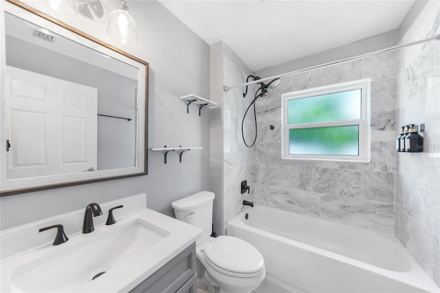 1523 Napoleon Rd, North Port, FL 34288 - full bathroom with vanity and shower / washtub combination
