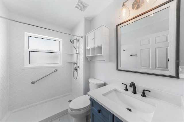 1523 Napoleon Rd, North Port, FL 34288 - full bath featuring vanity and a tile shower