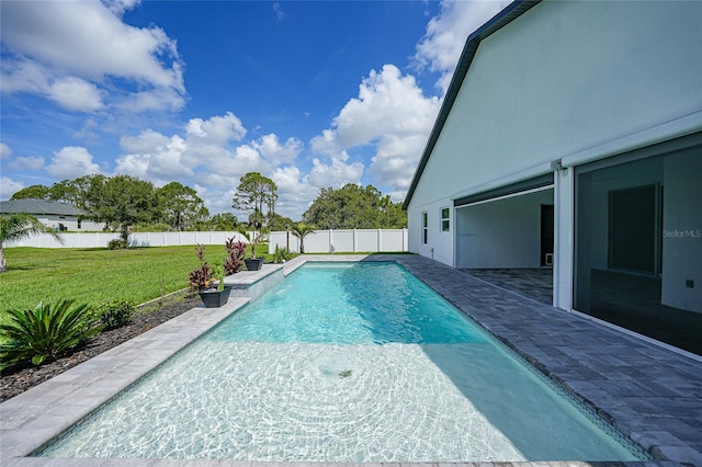 1523 Napoleon Rd, North Port, FL 34288 - view of swimming pool featuring a fenced backyard and a patio