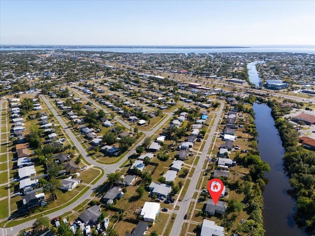 3197 Normandy Dr, Port Charlotte, FL 33952 - view of property location with a large body of water and nearby suburban area