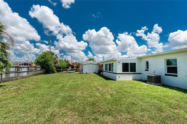 720 Dalton Blvd, Port Charlotte, FL 33952 - view of yard with a storage unit