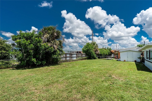 720 Dalton Blvd, Port Charlotte, FL 33952 - fenced backyard with a shed