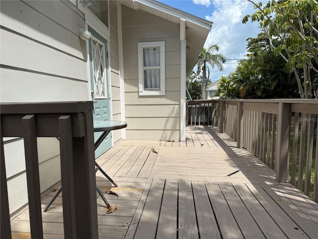 420 W Olympia Ave, Punta Gorda, FL 33950 - view of wooden deck