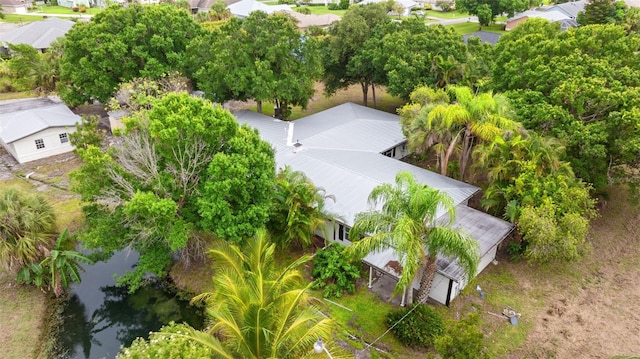 4996 49th St, Vero Beach, FL 32967 - aerial perspective of suburban area featuring a large body of water