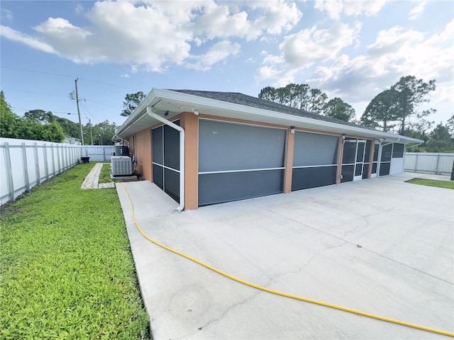 3010 52nd St W, Lehigh Acres, FL 33971 - view of garage