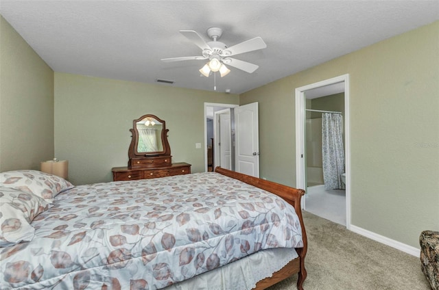3305 Nansen Ln, North Port, FL 34286 - carpeted bedroom with ceiling fan and baseboards